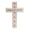 Religious BAPTIZED IN CHRIST WALL CROSS Polyresin Girl Church Bows Water 42829 Roman Inc 6.0 Inch Baptized In Christ Wall Cross Everyday Figurine , Lightweight Girl Church Bows Water